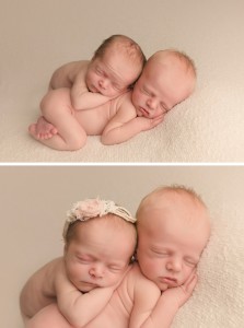 NEwborn Twin baby Photographer Simpsonville SC