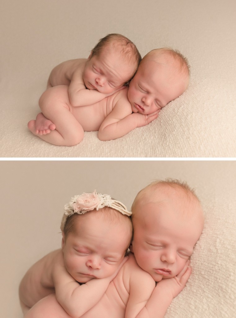 NEwborn Twin baby Photographer Simpsonville SC