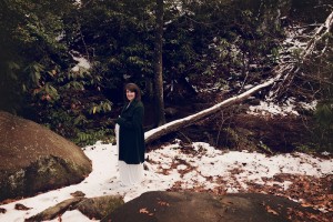 Winter Wonderland Maternity Pictures Greenville SC