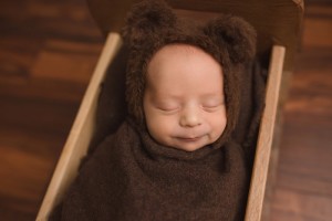 Baby in a bear bonnet Greer SC