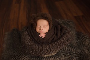 Greenville SC Baby in a bear Hat Picture