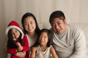 Family Studio Christmas Picture Greer SC