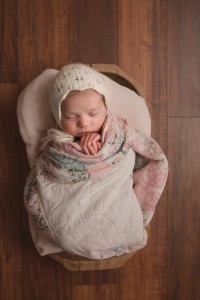 Newborn in a bowl picture Simpsonville SC