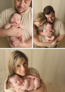 Family pictures with a newborn Greenville SC