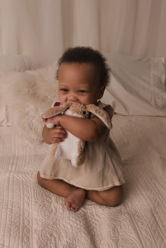 Baby with a Velveteen Rabbit