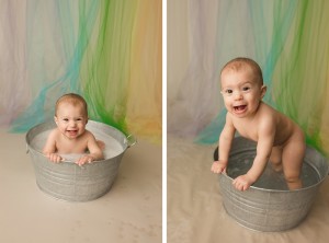Cake Smash Bubble Bath Phtos Greenville SC