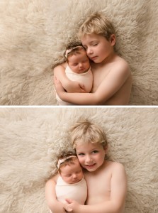 Newborn with Sibling Pictures Greenville SC