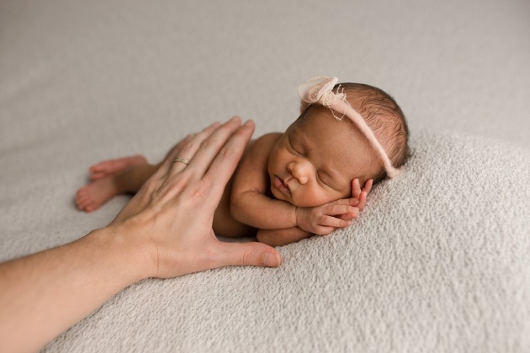 Classic Preemie Girl Newborn Pictures Simpsonville SCNatural Greenville