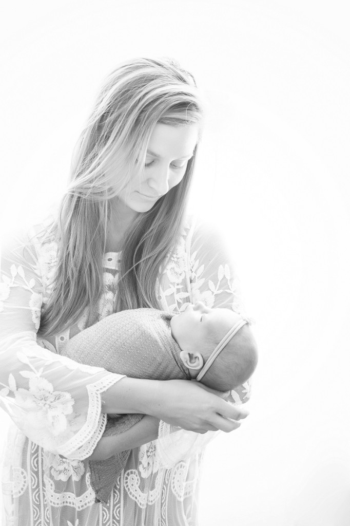 Mommy and Me Newborn Photographer Greenville SC