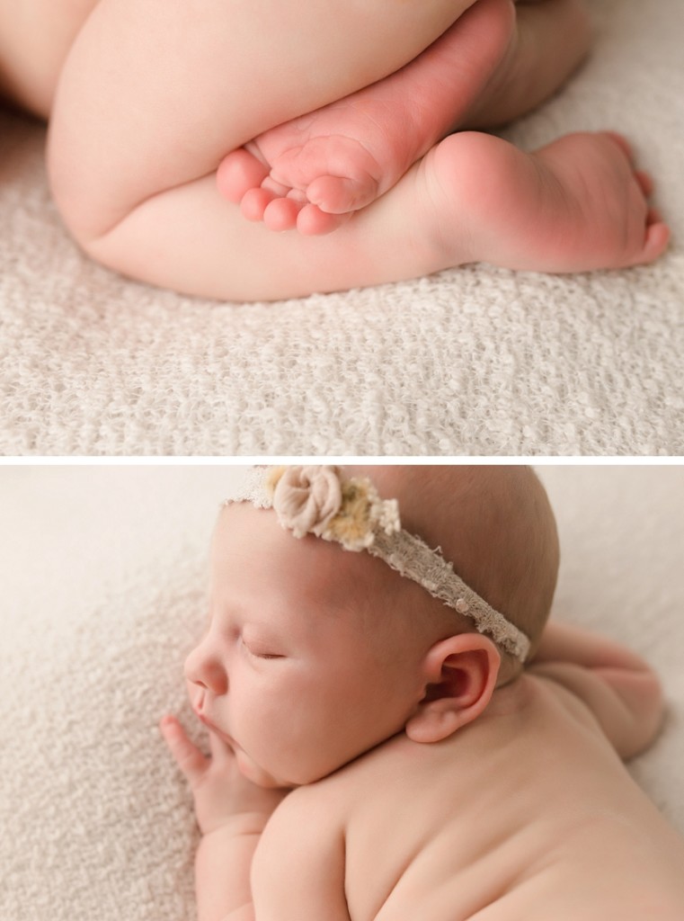 Simple Organic Newborn Photography Greer SC