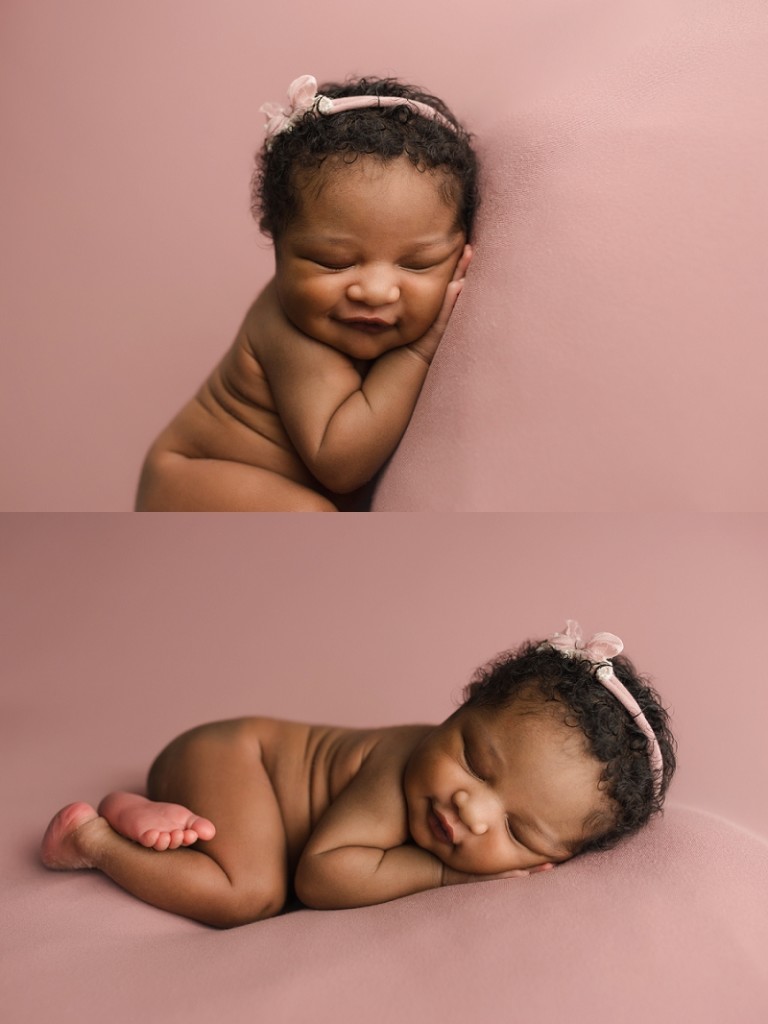 Simpsonville SC Natural Simple Newborn Girl Photos