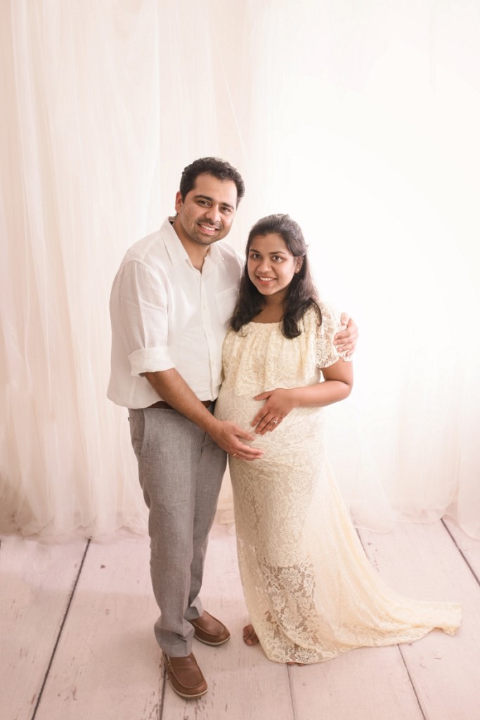Studio Maternity Portraits Simpsonville SC