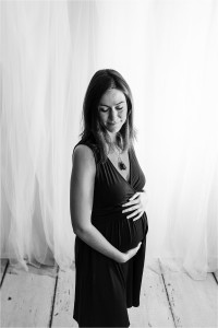 Classic Simple Studio Maternity Photos Spartanburg, SC