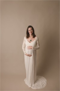 Classic Simple Studio Maternity Photos Simpsonville, SC