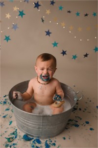 Timeless Fun Simple Boys Cake Smash Photos Greenville SC