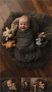 Winnie the Pooh Newborn Photos