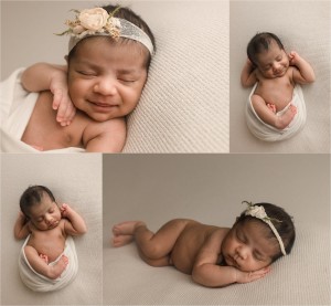 Natural Understated Organic Newborn Baby Girl Photos Greer SC