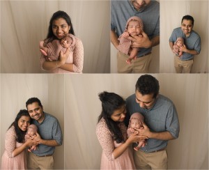 Natural Understated Organic Newborn Baby Girl Photos Spartanburg SC