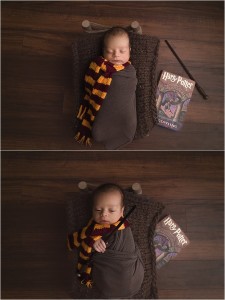 Harry Potter Newborn Pictures Greenville SC