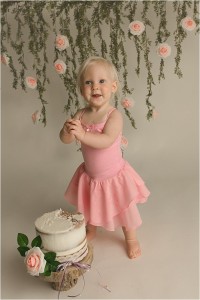 Boho Princess Cake Smash Photography Five Forks SC