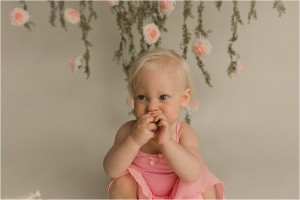 Boho Princess Cake Smash Photography Greer SC