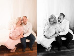 Romantic Airy Maternity Photography Spartanburg SC