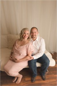 Romantic Airy Maternity Photography Hendersonville NC