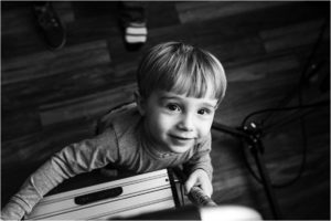 Two Year old Studio Photography Outtake