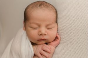 Clean Classic Newborn Photos Greer SC