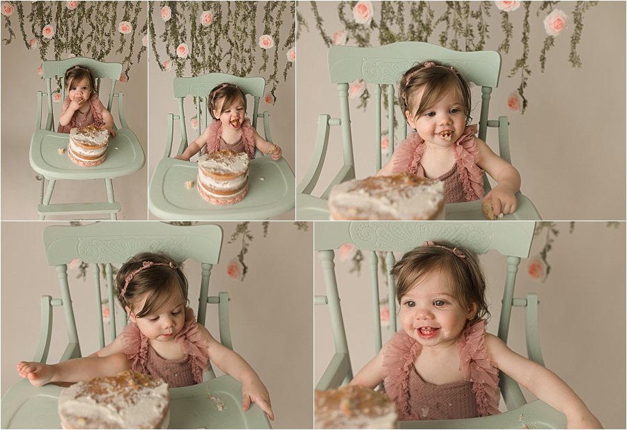 Cake Smash Photographer Greenville SC