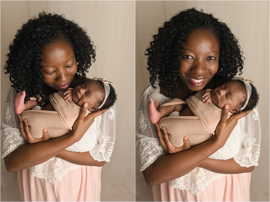 Mommy with baby girl Greenville SC