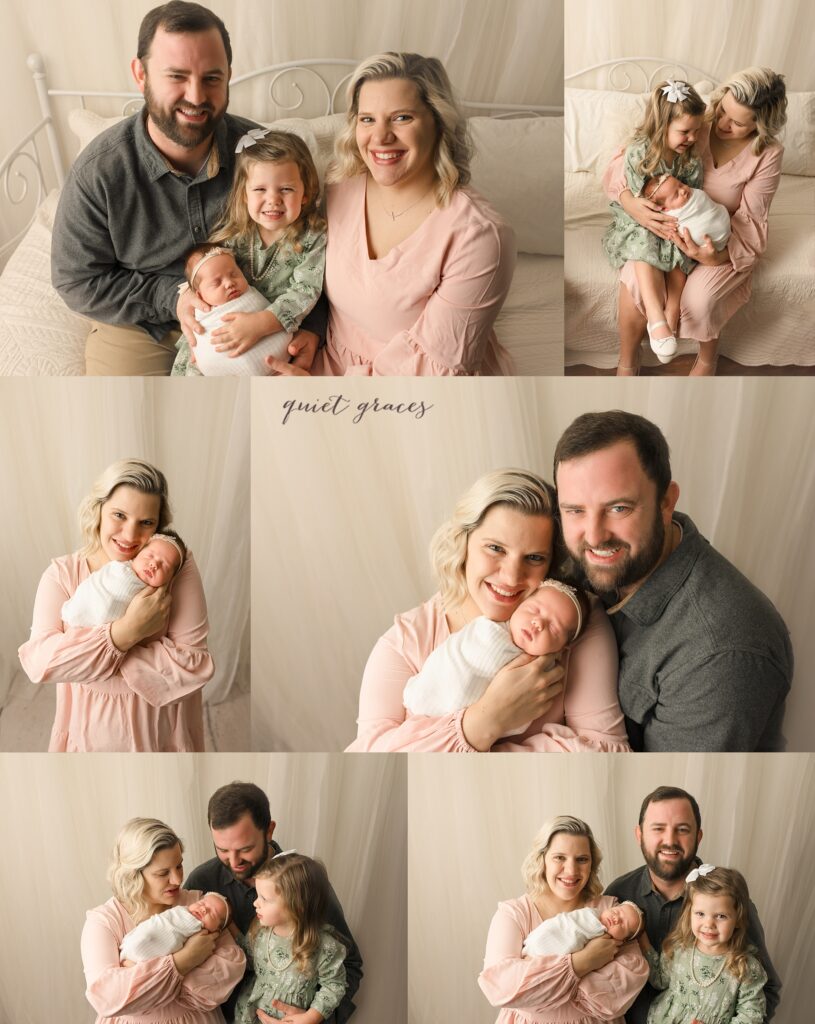 Family Newborn Photography Greenville SC